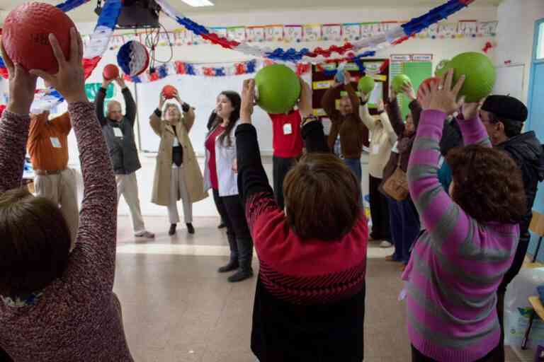 Río Turbio: Taller de Gerontopsicomotricidad en el CIC «Padre Mujica».