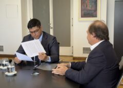 Vidal reclamó a la Nación avanzar en energía y producción para Santa Cruz