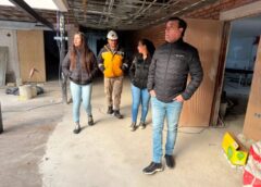 Avanza la reconstrucción del albergue del Gimnasio Juan Bautista Rocha y Río Gallegos sumará 200 plazas para delegaciones deportivas