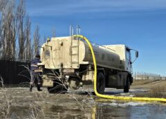 El Municipio intensifica las tareas de drenaje y desagote en los barrios San Benito, Arrabales y Bicentenario